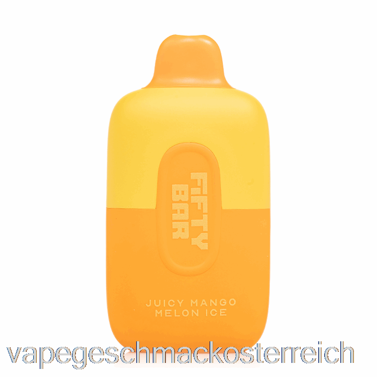 Fifty Bar 6500 Einweg-Saft-Mango-Melone-Eis-Vape-Geschmack